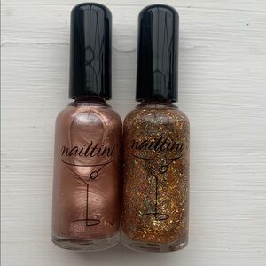 Nailtini Millionaire and Champagne